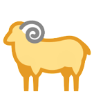 How Ram emoji looks on Htc.