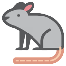 How Rat emoji looks on Htc.