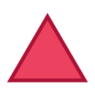 A quoi ressemblent les emoji Triangle rouge pointant vers le haut sur Htc.