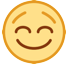 How Relieved Face emoji looks on Htc.