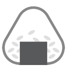 How Rice Ball emoji looks on Htc.