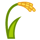 How Sheaf of Rice emoji looks on Htc.