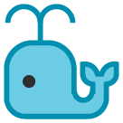 Hoe Spuitende walvis emoji eruit ziet op Htc.