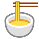 How Steaming Bowl emoji looks on Htc.