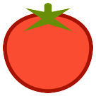 Como o emoji do Tomate é exibido no Htc.