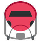 How Train emoji looks on Htc.