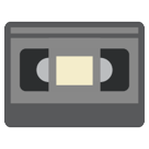 Bagaimana Videocassette emoji terlihat di Htc.