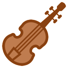 Hvordan Violin emoji ser ud på Htc.