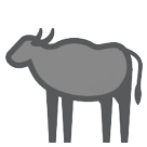 How Water Buffalo emoji looks on Htc.