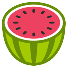 How Watermelon emoji looks on Htc.