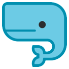 How Whale emoji looks on Htc.