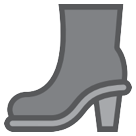 How Woman’s Boot emoji looks on Htc.