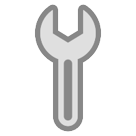 How Wrench emoji looks on Htc.