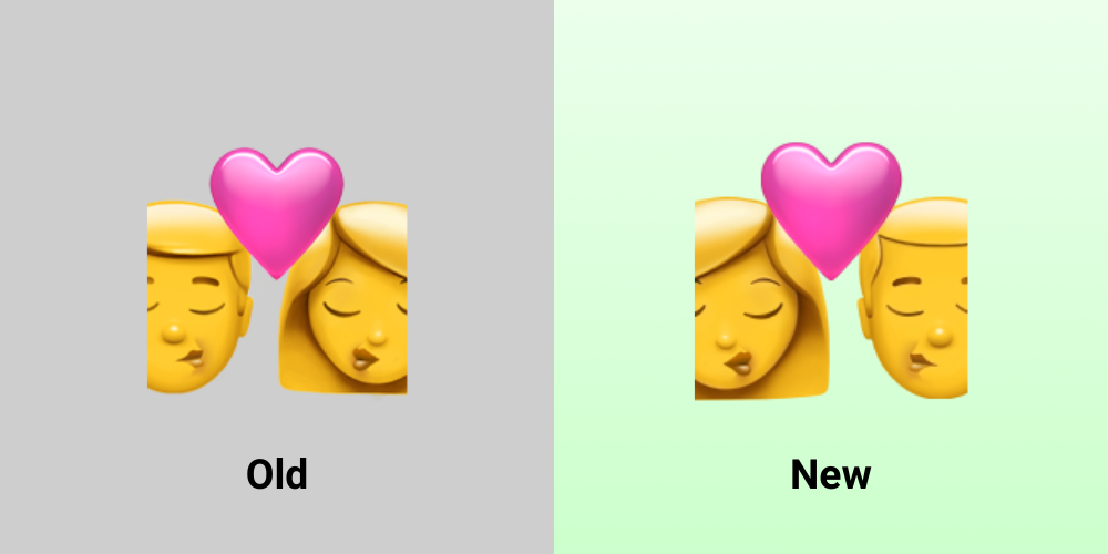 kiss woman man before after 1000x500 in iOS 14.5