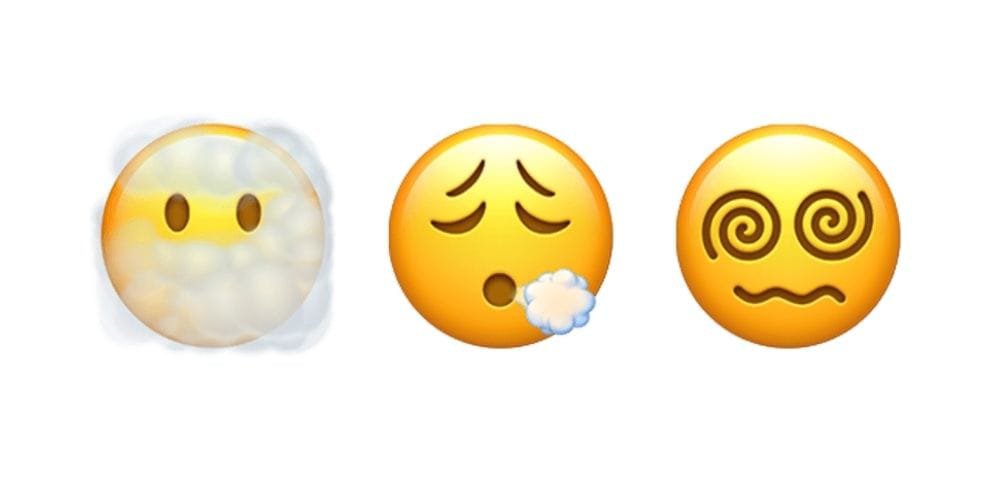 New smiley emojis Apple ios 14.5