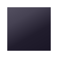 How Black Medium Square emoji looks on Joypixels.