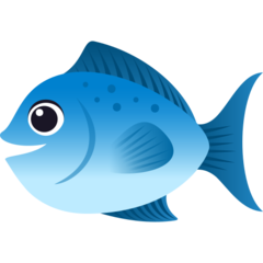 Bagaimana Ikan emoji terlihat di Joypixels.