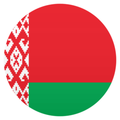 Hvordan Flagg: Belarus emoji ser ut på Joypixels.