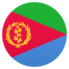 Hvordan Flagg: Eritrea emoji ser ut på Joypixels.