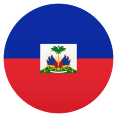 How Flag: Haiti emoji looks on Joypixels.