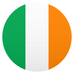 How Flag: Ireland emoji looks on Joypixels.