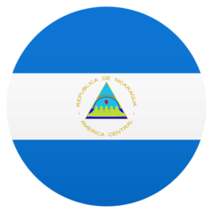 Cómo se ve el emoji Bandera: Nicaragua en Joypixels.