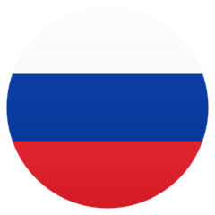 How Flag: Russia emoji looks on Joypixels.