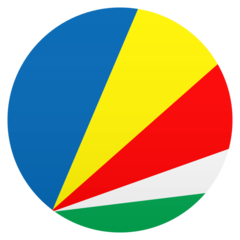 How Flag: Seychelles emoji looks on Joypixels.