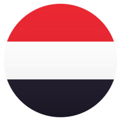 Bagaimana emoji Bendera: Yaman kelihatan di Joypixels.