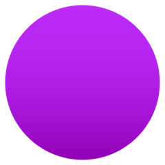 紫の丸 絵文字