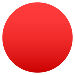 Red Circle Emoji 