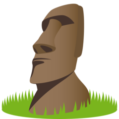 Meme: o que significa o emoji cabeça de pedra (Moai) e uma taça de vinho?