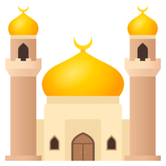 A quoi ressemblent les emoji Mosquée sur Joypixels.