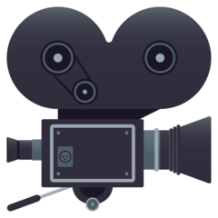 How Movie Camera emoji looks on Joypixels.