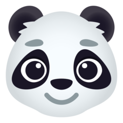 PIW EB Emoji Cojín Bordado Panda Oficial 