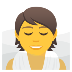 A quoi ressemblent les emoji Personne au hammam sur Joypixels.