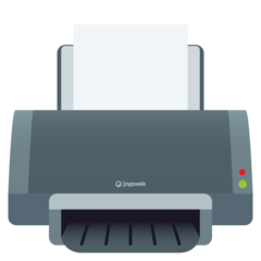 How Printer emoji looks on Joypixels.