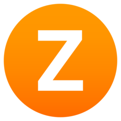 How Regional Indicator Symbol Letter Z emoji looks on Joypixels.