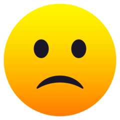 Lidt trist ansigt Emoji