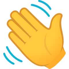 Zwaaiende hand Emoji 👋