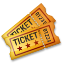 Bagaimana Admission Tickets emoji terlihat di Lg.