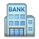 How Bank emoji looks on Lg.