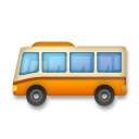 How Bus emoji looks on Lg.