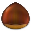 How Chestnut emoji looks on Lg.