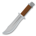 Bagaimana Dagger emoji terlihat di Lg.