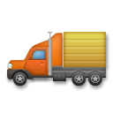 How Delivery Truck emoji looks on Lg.