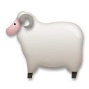 How Ewe emoji looks on Lg.