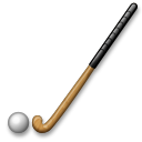 Bagaimana Field Hockey emoji terlihat di Lg.