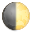 A quoi ressemblent les emoji Premier quartier de lune sur Lg.