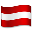 Bagaimana Flag: Austria emoji terlihat di Lg.